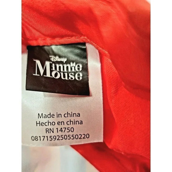 DISNEY MINNIE MOUSE RAINBOW / RED BOW CHILD HAT CAP ADJUSTABLE - Picture 3 of 7